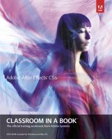 Adobe After Effects CS6 classroom in a book : the official training workbook from Adobe Systems