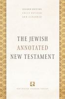 The Jewish annotated New Testament : New Revised Standard Version Bible translation