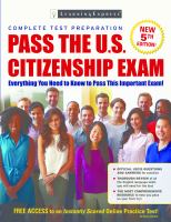 Pass the U.S. citizenship exam