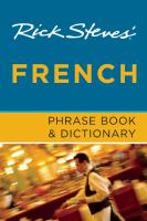 Rick Steves' French phrase book & dictionary