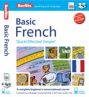 Basic French : [a complete beginner's conversational course]