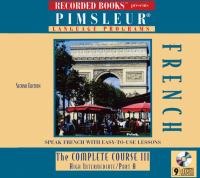 French : the complete course III, high intermediate/Part A
