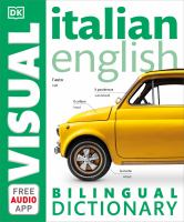 Italian-English visual bilingual dictionary