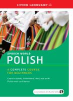 Spoken world. Polish