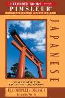 Japanese. I B : the complete course