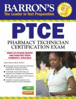 Barron's PTCE : pharmacy technician certification exam