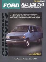 Chilton's Ford full size vans : 1989-96 repair manual