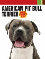 American pit bull terrier : smart owner's guide