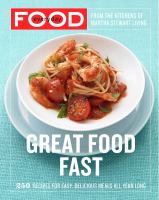 Everyday food : great food fast