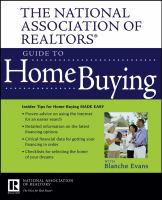 The National Association of Realtors guide to home buying