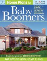 Home plans for baby boomers
