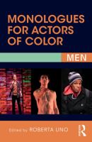 Monologues for actors of color : men