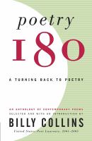 Poetry 180 : a turning back to poetry