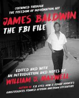 James Baldwin : the FBI file