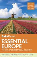 Fodor's essential Europe
