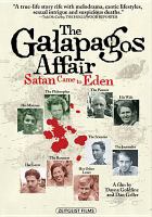 The Galapagos affair : Satan came to Eden