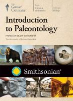 Introduction to paleontology