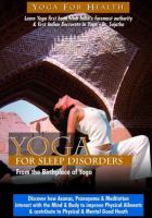 Yoga for sleep disorders