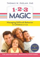 1-2-3 magic : managing difficult behavior in children 2-12