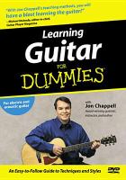 Learning guitar for dummies
