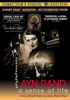 Ayn Rand, a sense of life