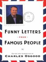 Funny letters from famous people