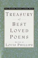 The Random House Large Print treasury of best-loved poems