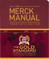 The Merck manual of diagnosis and therapy