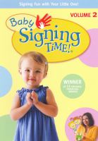 Baby signing time!. Vol. 2, Here I go