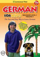 German for kids. Beginner level 1, volume 1