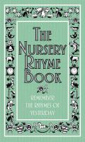 The nursery rhyme book