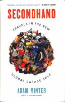 Secondhand : travels in the new global garage sale