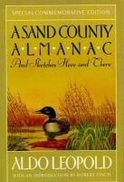 A Sand County almanac ; and, Sketches here and there