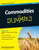 Commodities for dummies