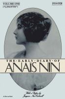 The early diary of Anaïs Nin
