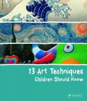 13 art techniques children should know