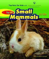 Top 10 small mammals for kids