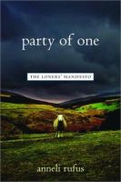 Party of one : the loners' manifesto