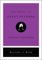 Becoming an event planner