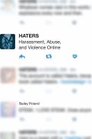 Haters : harassment, abuse, and violence online