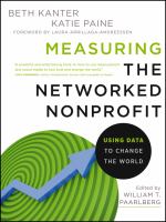 Measuring the networked nonprofit : using data to change the world