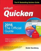 Quicken 2016 : the official guide