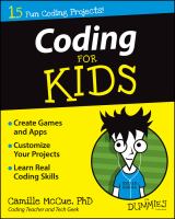 Coding for kids for dummies