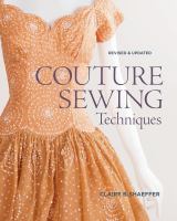 Couture sewing : techniques