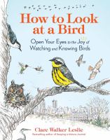 How to look at a bird : open your eyes to the joy of watching and knowing birds