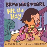 Brownie & Pearl hit the hay