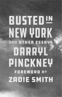 Busted in New York and other essays