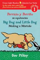 Perrazo y Perrito se equivocan = Big Dog and Little Dog making a mistake