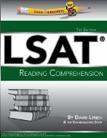 LSAT reading comprehension