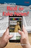 Deception : real or fake news?